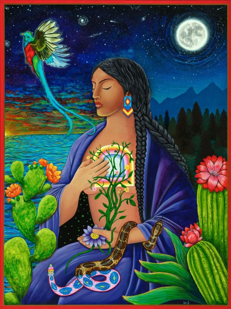 Colorful art with soul—murals, paintings & embroidery by Denise Lopez Aleman. Inspired by nature, culture & emotion. Based in Colorado.